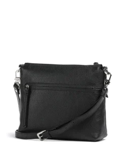 Hanna Umhängetasche genarbtes Rindsleder schwarz