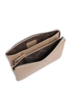 Hanna Umhängetasche genarbtes Rindsleder beige