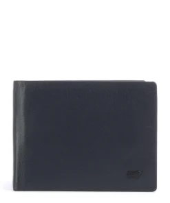 Hannes RFID Geldbörse Lammleder navy