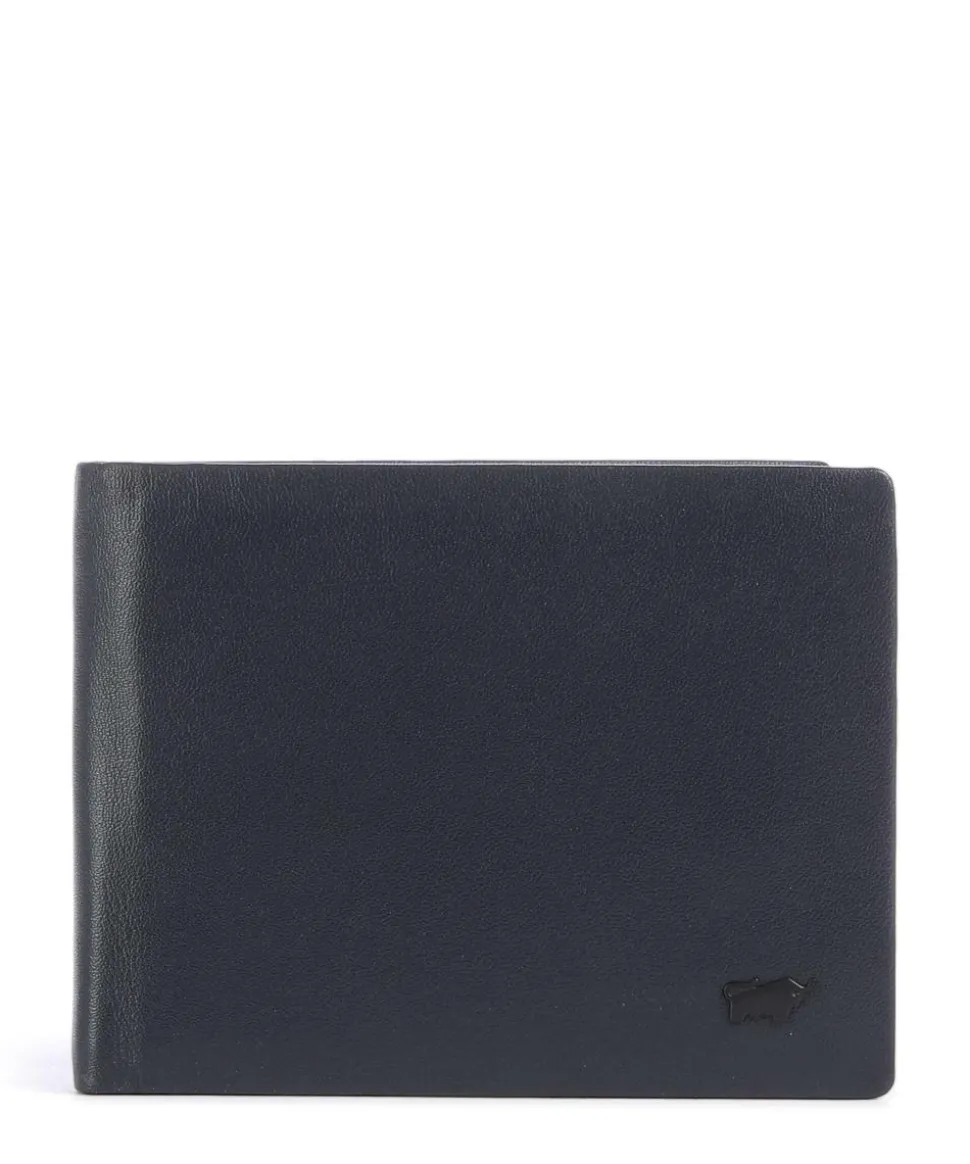 Hannes RFID Geldbörse Lammleder navy