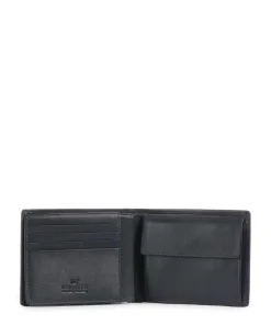 Hannes RFID Geldbörse Lammleder navy