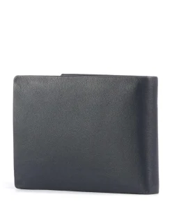 Hannes RFID Geldbörse Lammleder navy