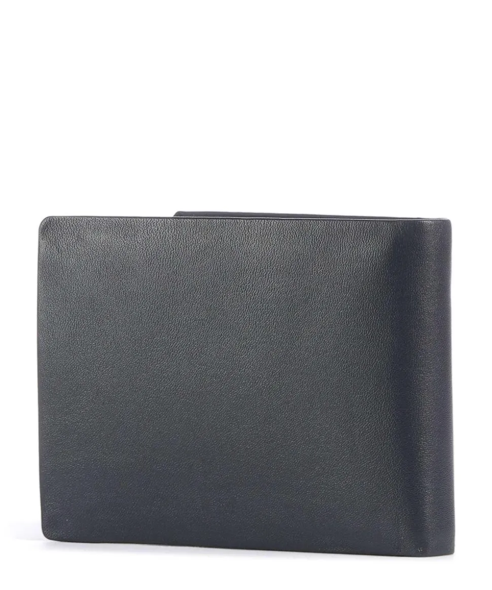 Hannes RFID Geldbörse Lammleder navy