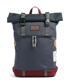 Happy Camper Christopher Rucksack 15″ recyceltes Nylon blaugrau