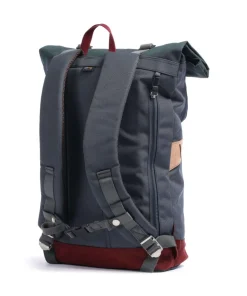 Happy Camper Christopher Rucksack 15″ recyceltes Nylon blaugrau