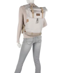 Happy Camper Christopher Rucksack 15″ recyceltes Nylon blaugrau