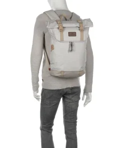 Happy Camper Christopher Rucksack 15″ recyceltes Nylon blaugrau