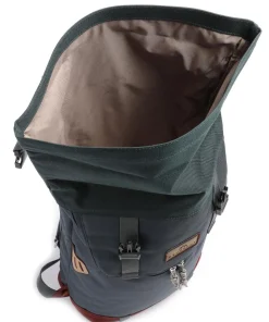 Happy Camper Christopher Rucksack 15″ recyceltes Nylon blaugrau