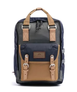 Happy Camper Macaroon Rucksack 14″ recyceltes Nylon navy