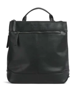 Harare Rucksack-Tasche Rindsleder schwarz