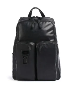 Harper Laptop-Rucksack 13″ Leder schwarz