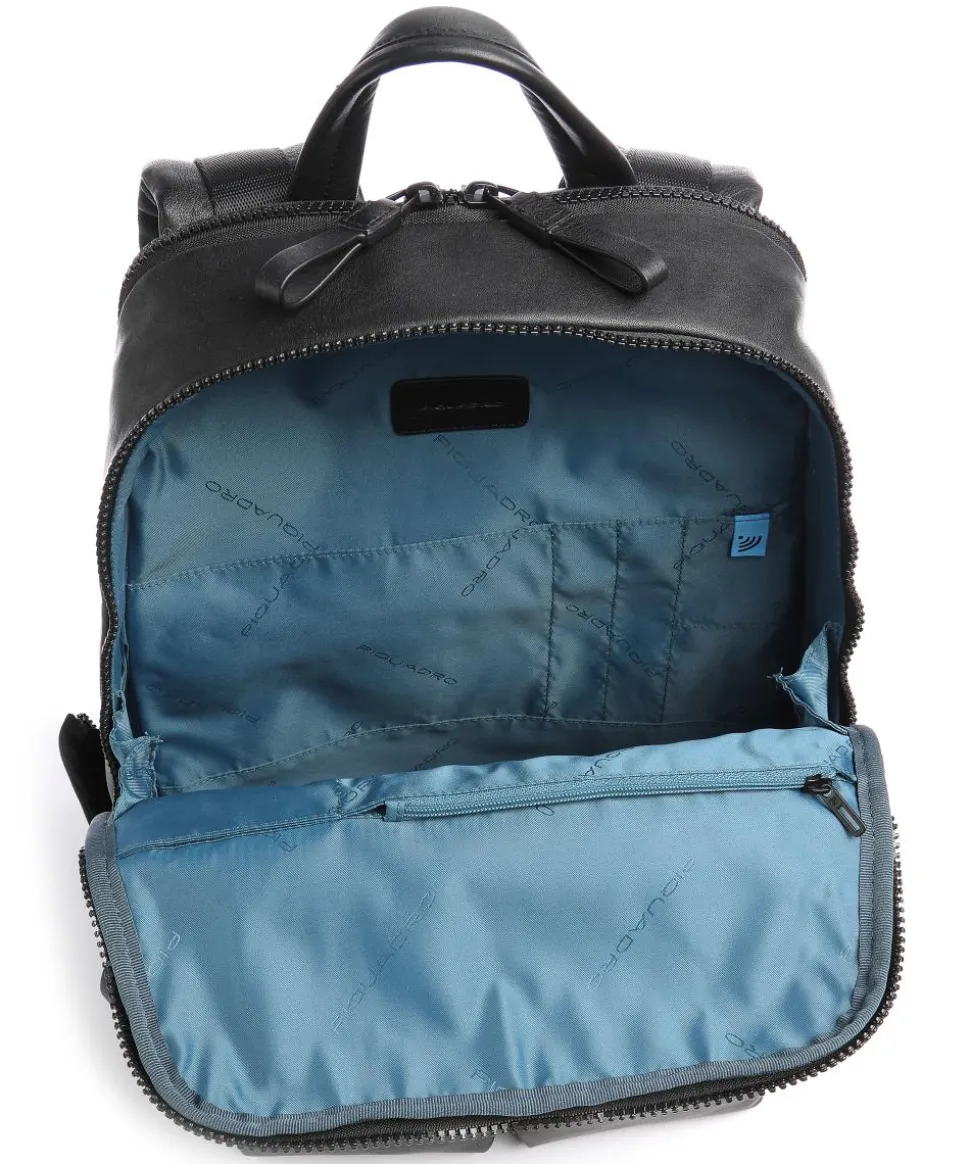 Harper Laptop-Rucksack 13″ Leder schwarz