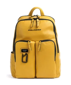 Harper Laptop-Rucksack 13″ Leder gelb