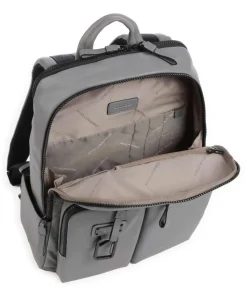 Harper Laptop-Rucksack 13″ Leder grau
