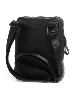 Harper Umhängetasche fein genarbtes Leder schwarz