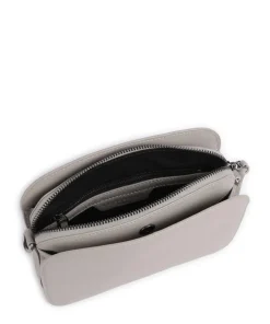 Harris Luka Umhängetasche genarbtes Leder grau