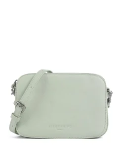 Harris Luka Umhängetasche genarbtes Leder mintgrün