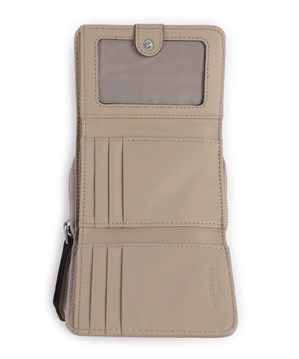 Harris Pablita Geldbörse genarbtes Leder beige