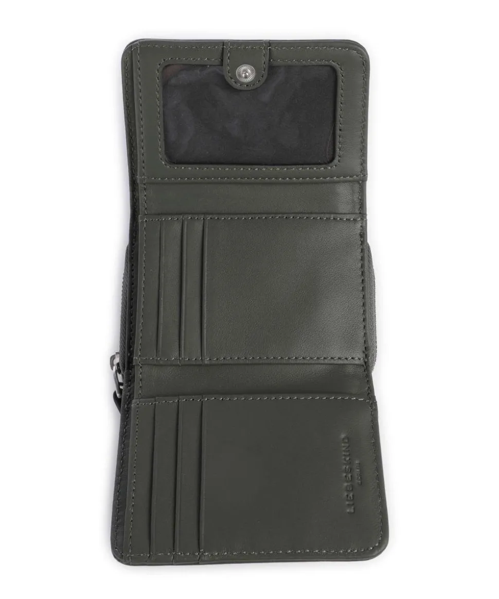 Harris Pablita Geldbörse genarbtes Leder khaki