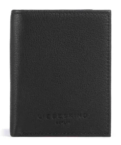 Harris Wally Geldbörse genarbtes Leder schwarz