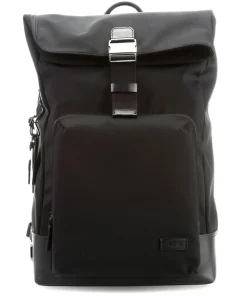 Harrison Oak Rolltop Rucksack 15″ Nylon schwarz