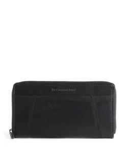 Havana RFID Geldbörse glattes Leder schwarz