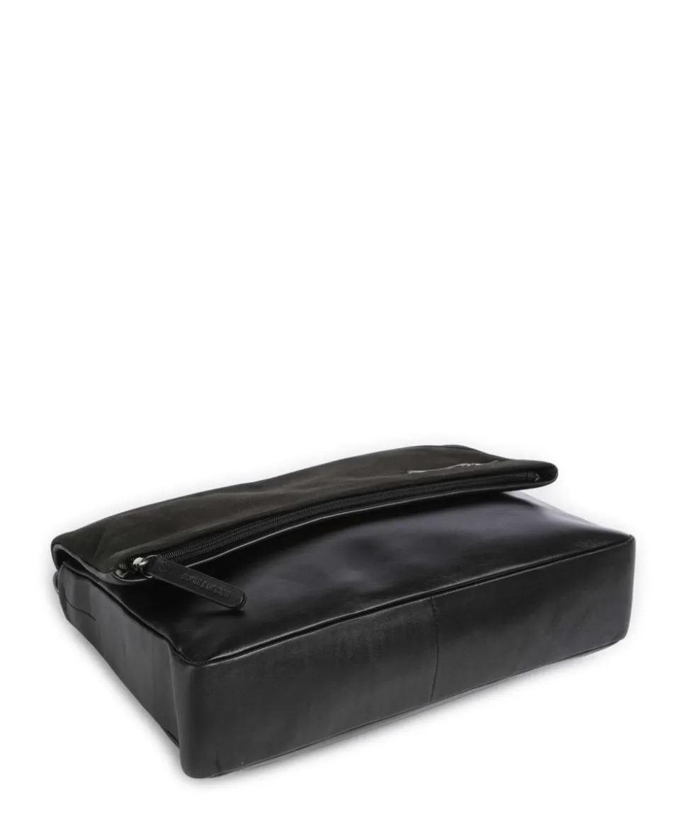 Heavenly Meadow Eden Umhängetasche Rindsleder schwarz