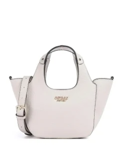 Helina Mini Handtasche Lederimitat creme