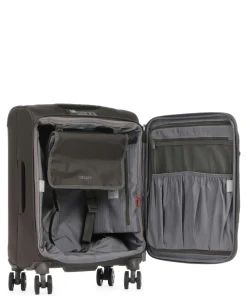 Helium Dlx 4-Rollen Trolley dunkelbraun 55 cm