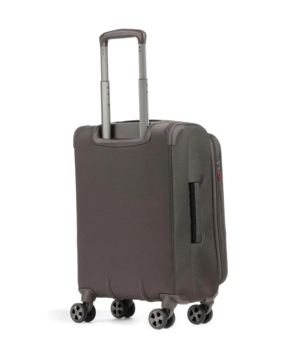 Helium Dlx 4-Rollen Trolley dunkelbraun 55 cm