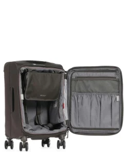 Helium Dlx 4-Rollen Trolley dunkelbraun 55 cm