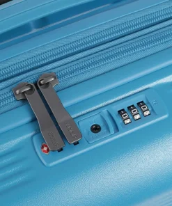 Hendaye 4-Rollen Trolley blau 55 cm