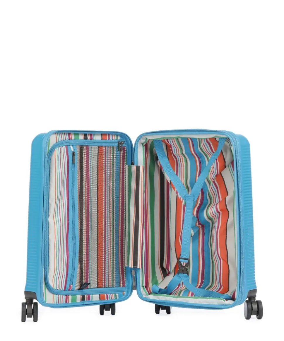 Hendaye 4-Rollen Trolley blau 55 cm