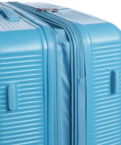 Hendaye 4-Rollen Trolley blau 75 cm