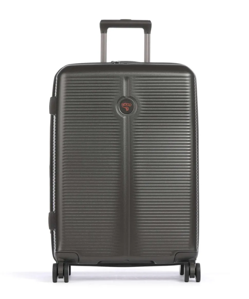 Hendaye 4-Rollen Trolley dunkelbraun 65 cm