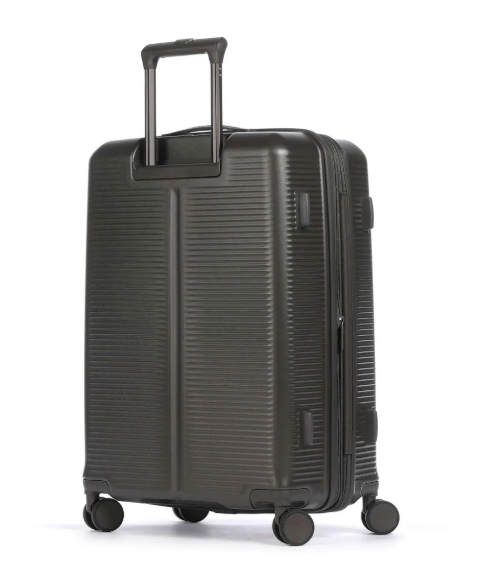 Hendaye 4-Rollen Trolley dunkelbraun 65 cm