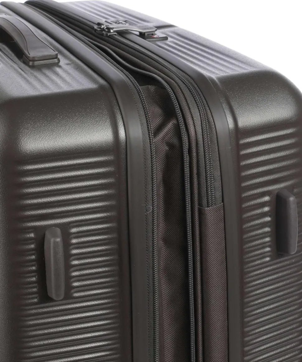 Hendaye 4-Rollen Trolley dunkelbraun 65 cm