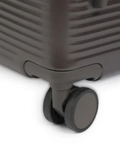 Hendaye 4-Rollen Trolley dunkelbraun 75 cm