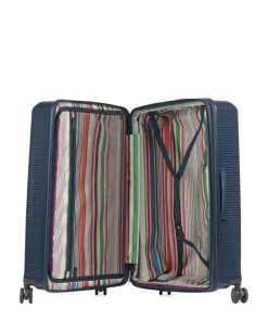 Hendaye 4-Rollen Trolley dunkelblau 75 cm