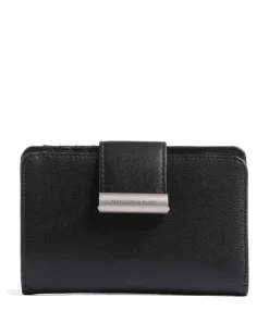 Hera 3.0 Geldbörse fein genarbtes Leder schwarz