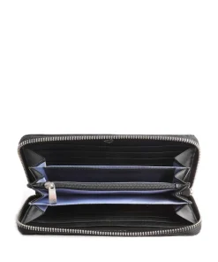 Hera 3.0 Geldbörse fein genarbtes Rindsleder schwarz