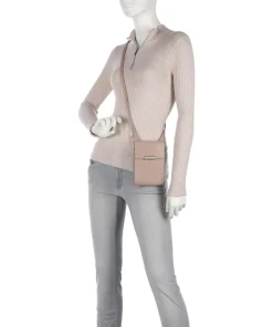 Hera 3.0 Handytasche fein genarbtes Rindsleder altrosa