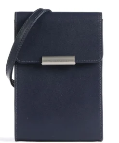Hera 3.0 Handytasche fein genarbtes Rindsleder navy