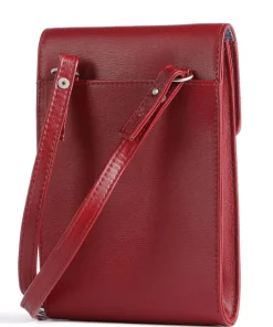 Hera 3.0 Handytasche fein genarbtes Rindsleder dunkelrot