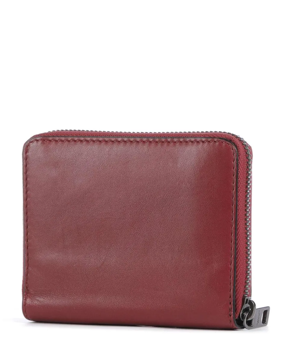 Hera Conny RFID Geldbörse Schafsleder rot