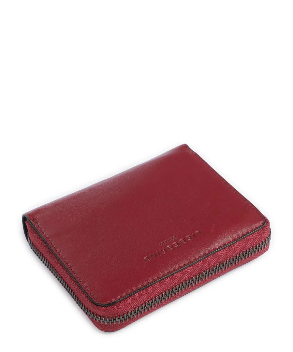 Hera Conny RFID Geldbörse Schafsleder rot