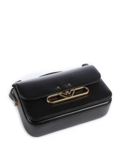 Hera Handtasche Lederimitat schwarz