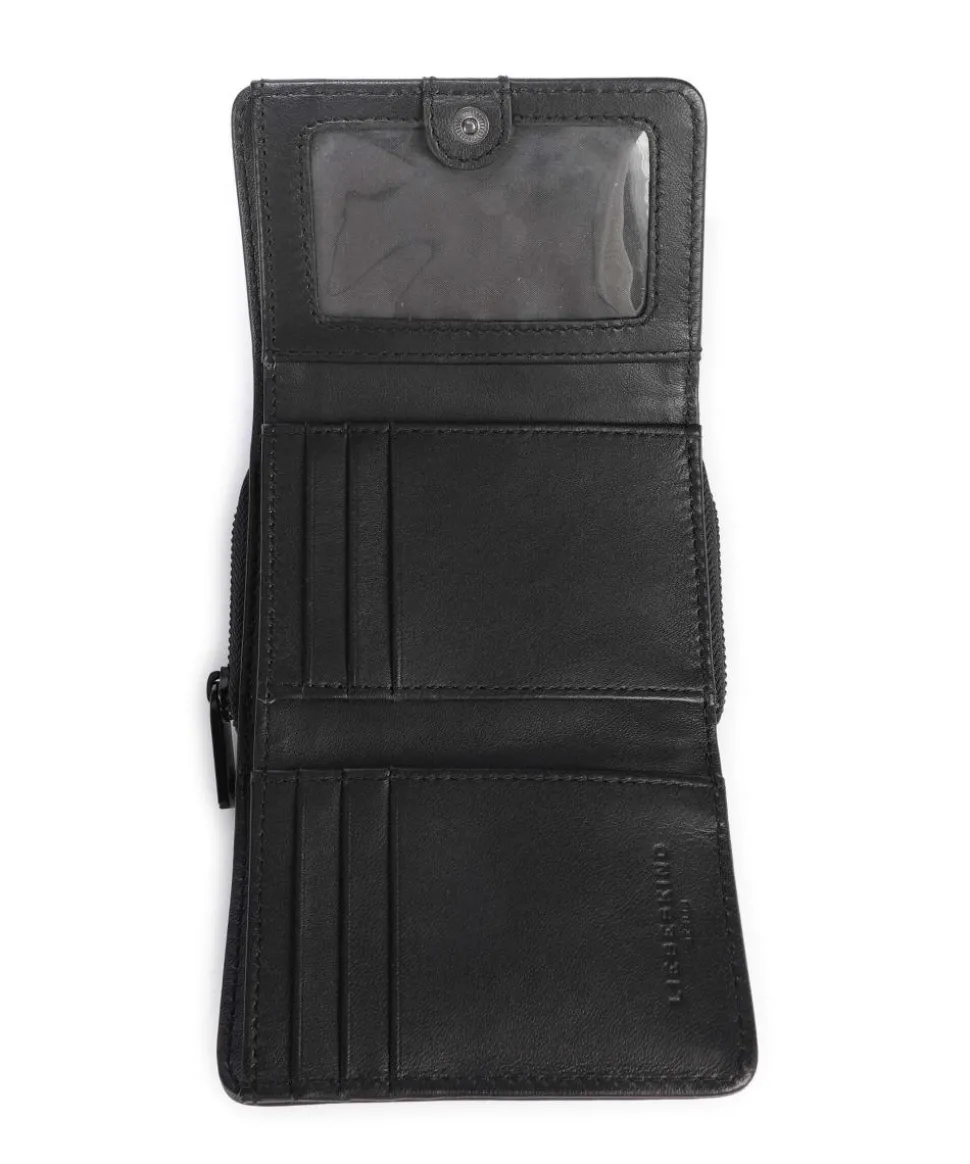 Hera Pablita Geldbörse Schafsleder schwarz