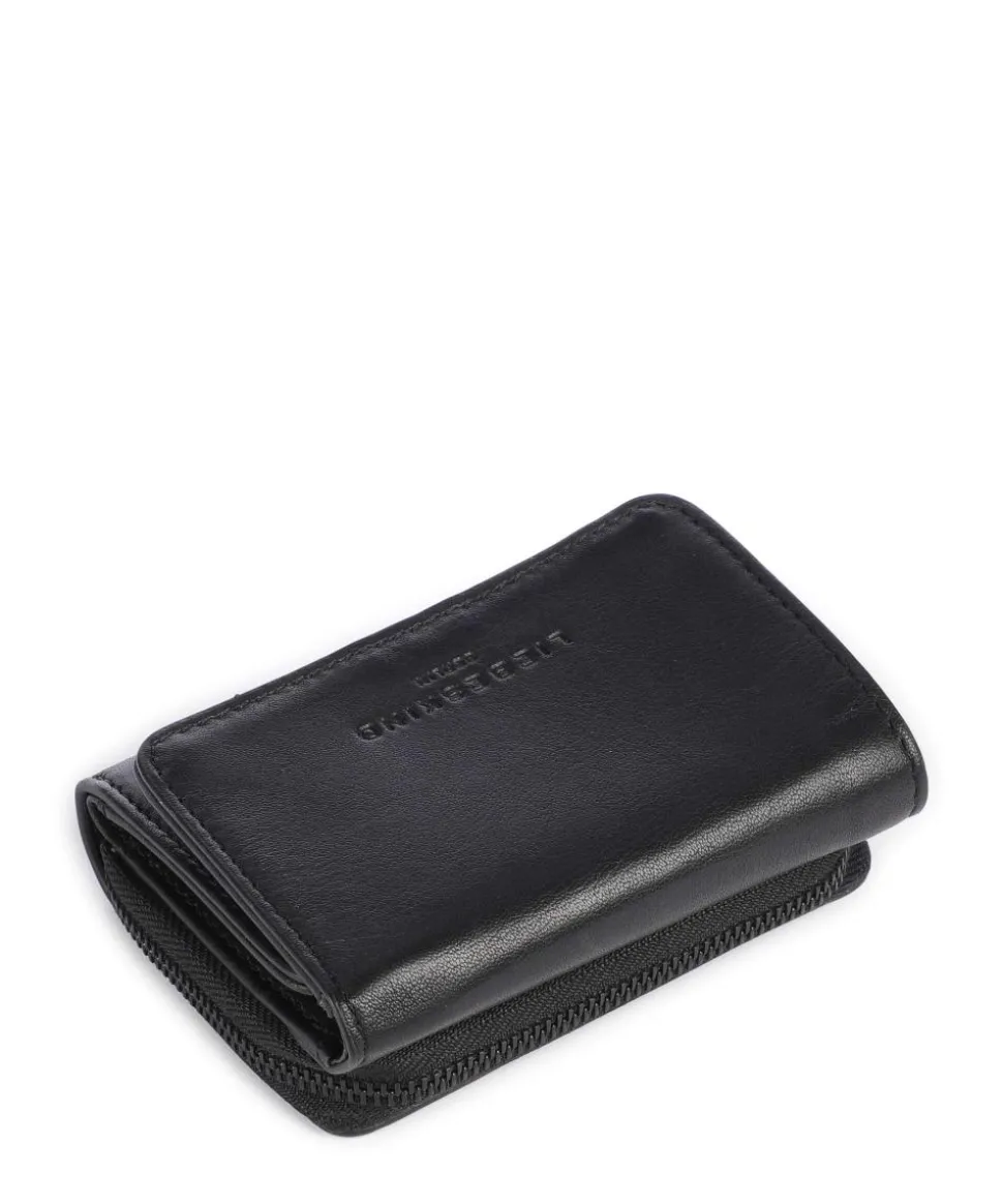 Hera Pablita Geldbörse Schafsleder schwarz