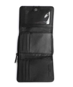 Hera Pablita Sheep Natural Geldbörse Schafsleder schwarz